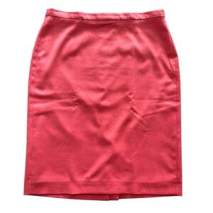 ALBERT NIPON CORAL PINK PENCIL SKIRT VTG SIZE 6
